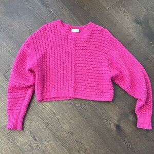 Wilfred Free Pink Knit Women's Sweater